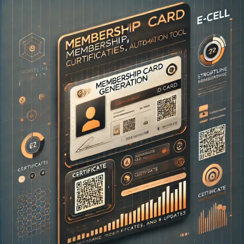 E-Cell Membership Cards Automation
